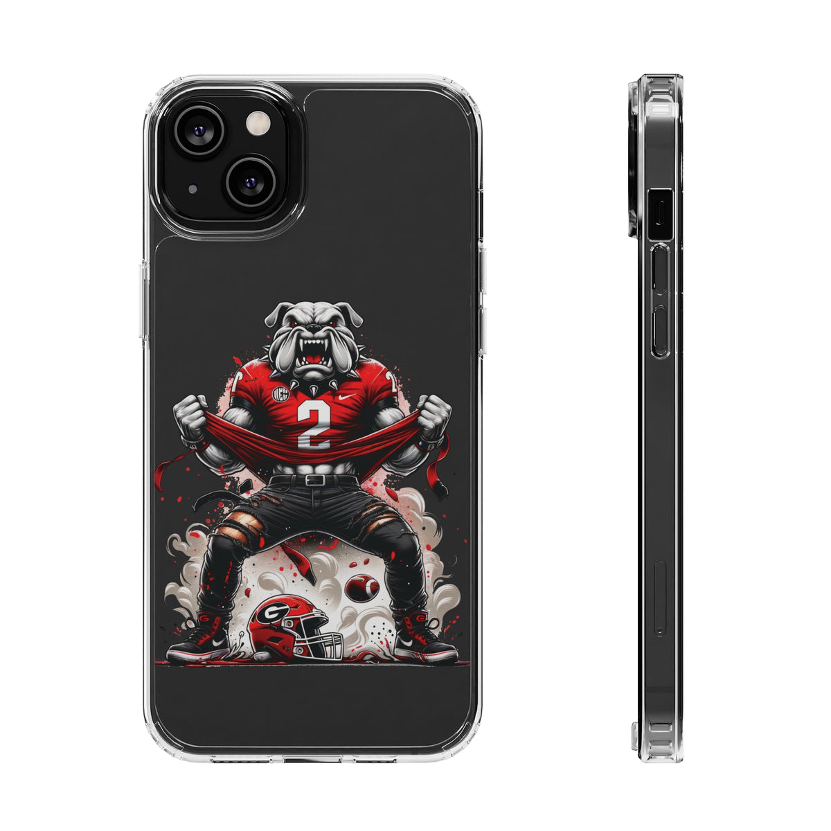 Georgia Bulldogs Clear Cases