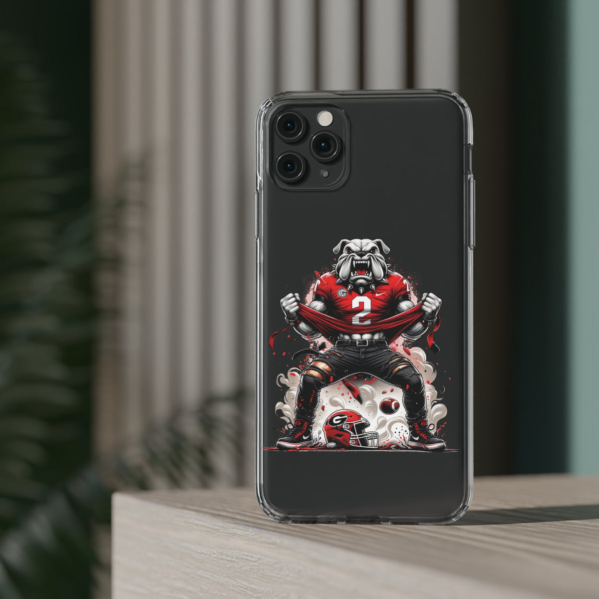 Georgia Bulldogs Clear Cases