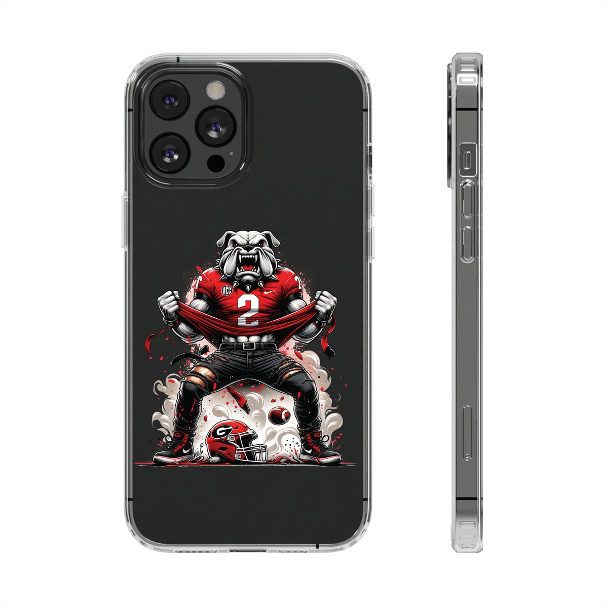 Georgia Bulldogs Clear Cases