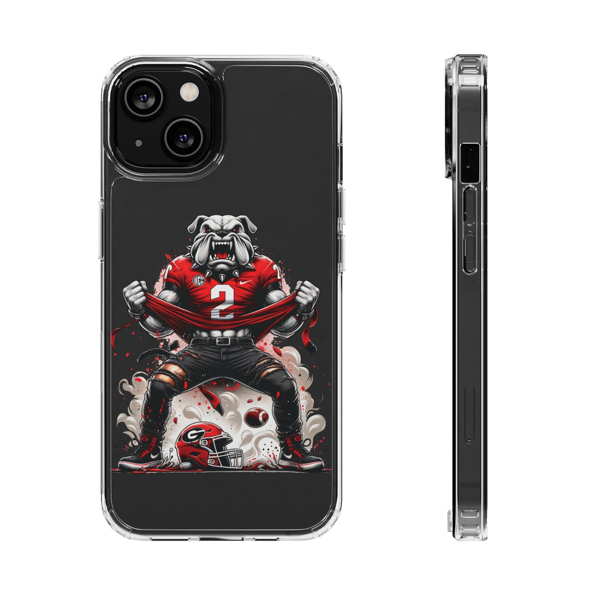 Georgia Bulldogs Clear Cases