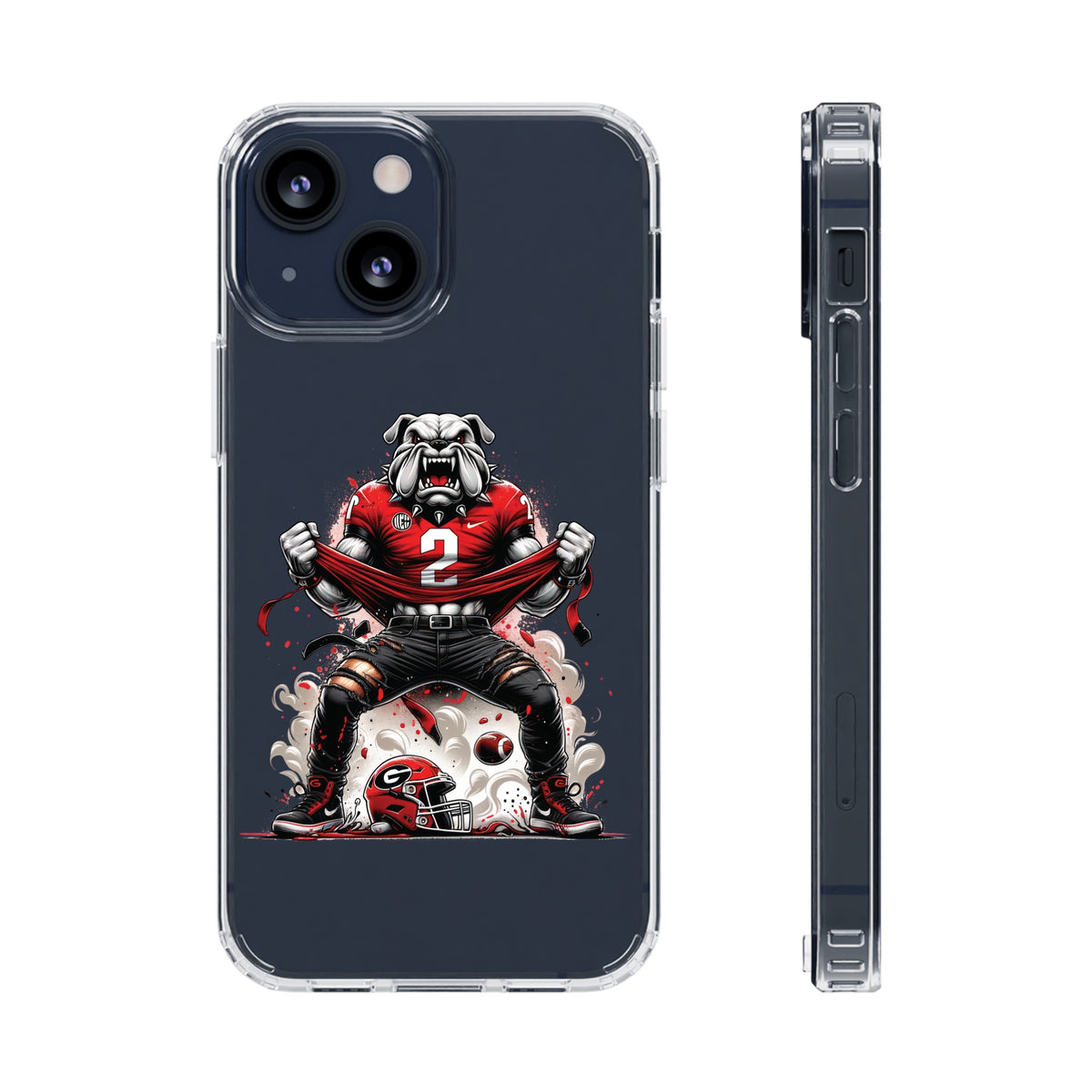 Georgia Bulldogs Clear Cases
