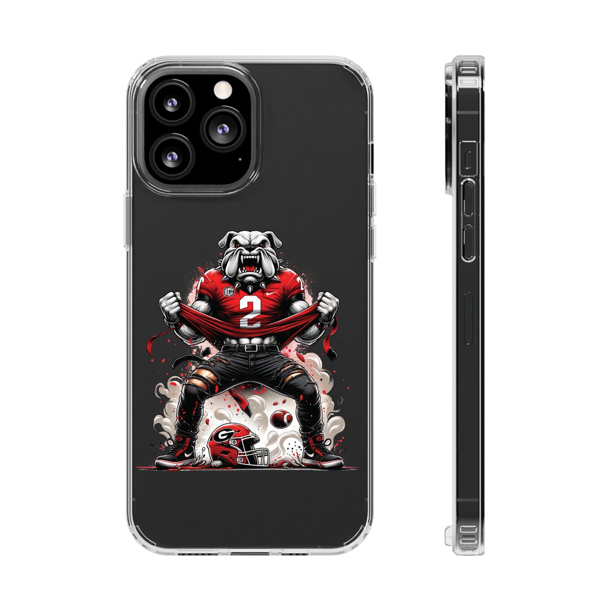 Georgia Bulldogs Clear Cases