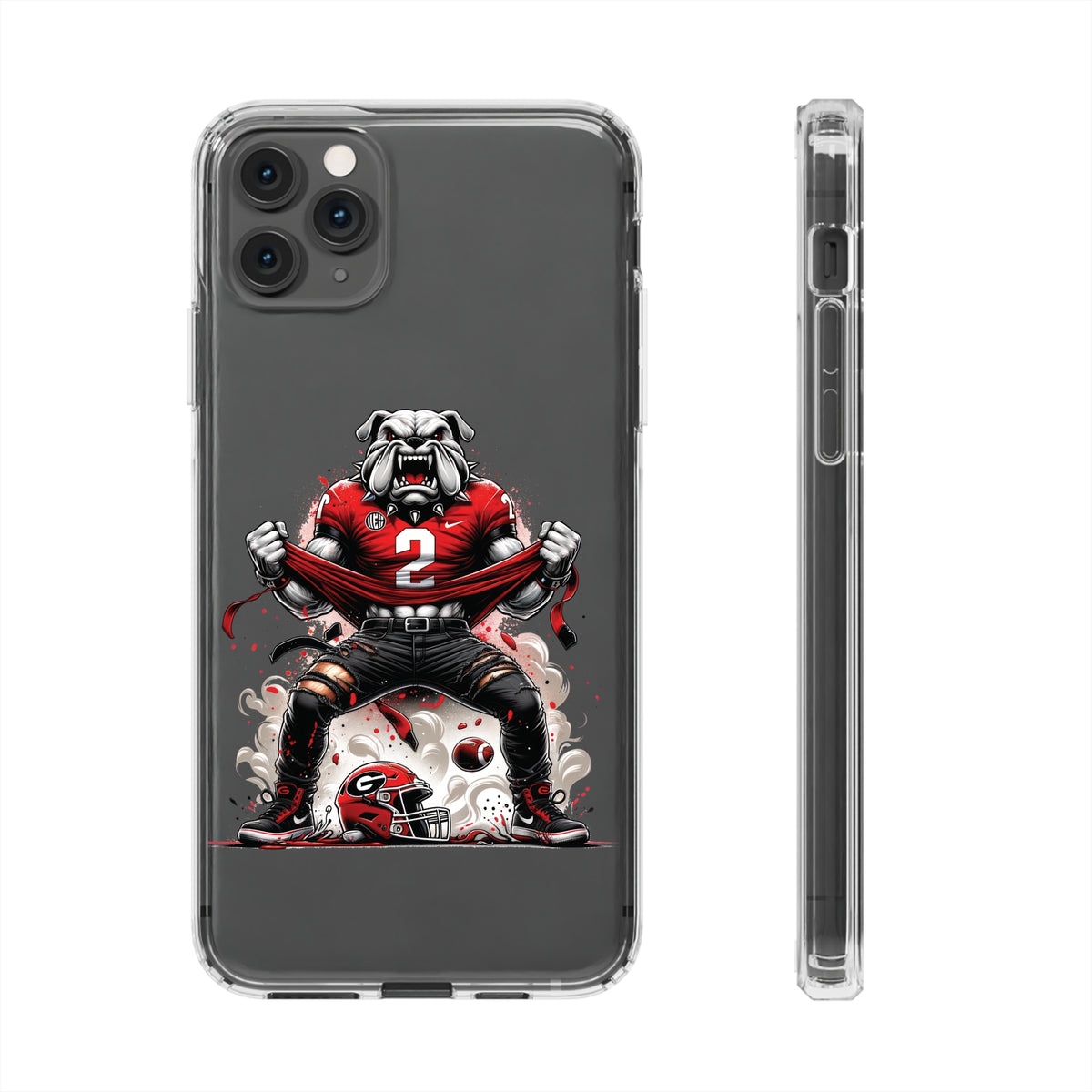 Georgia Bulldogs Clear Cases