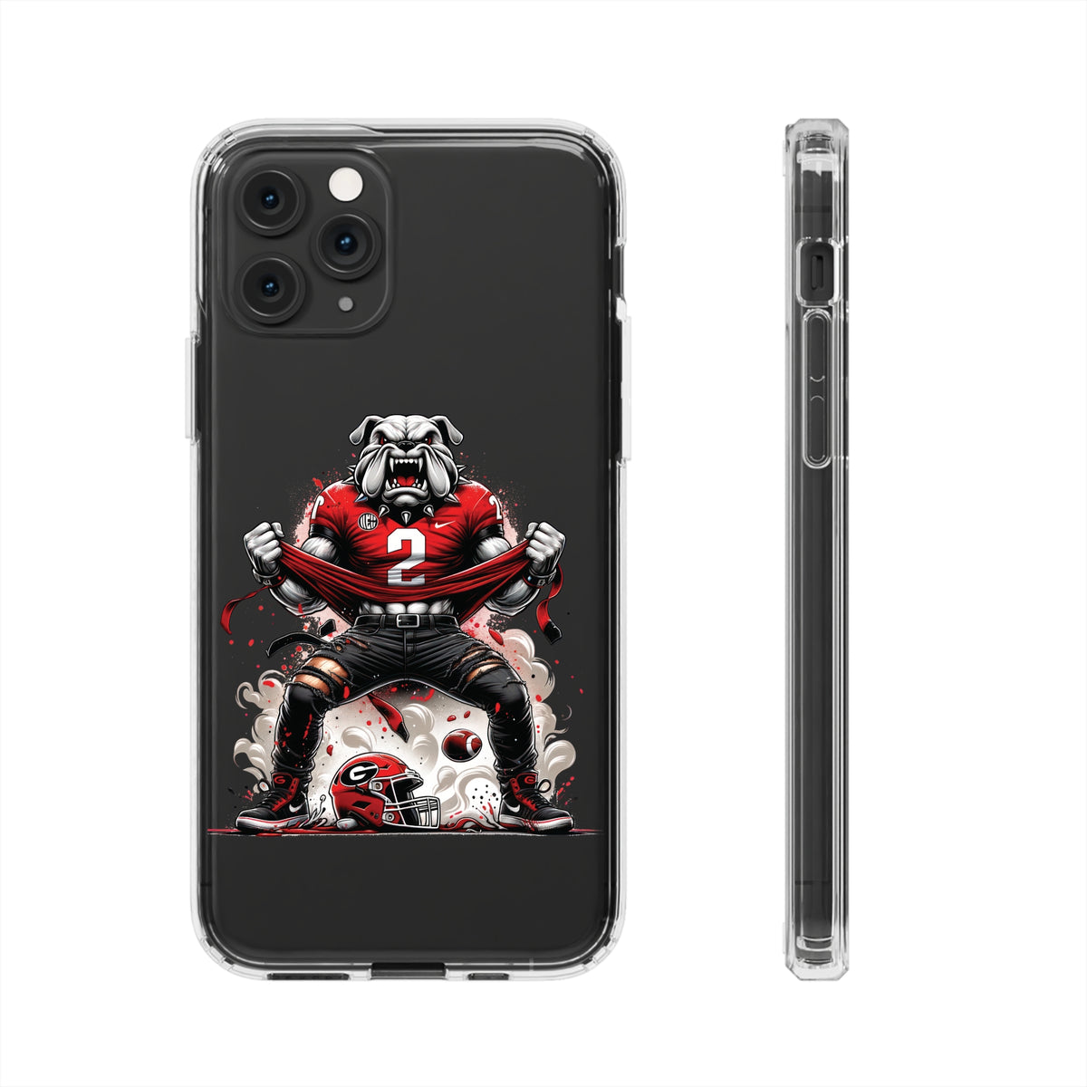 Georgia Bulldogs Clear Cases